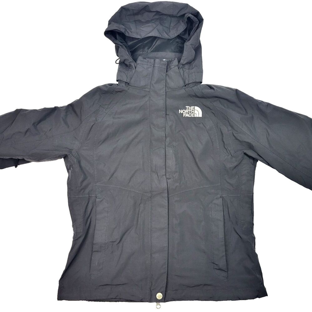 The North Face HyVent Winter Women's Waterproof Coat Hooded Jacket Plush Lined